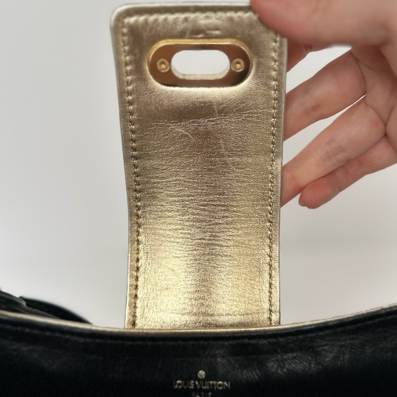 Louis Vuitton Limited Edition Monogram Quilted Black Denim Musette - Picture 10 of 12